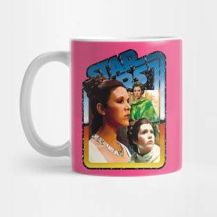 The Princess (black background, desert border) Mug